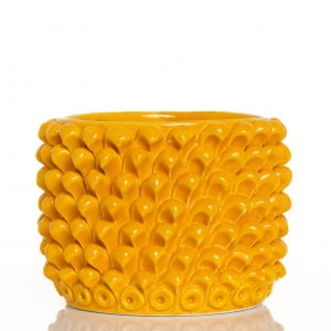 Cachepot Cilindrico Giallo