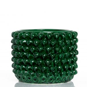 Cachepot Cilindrico Verde Ramina