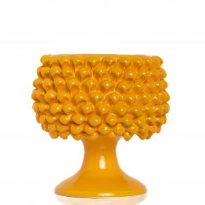 Cachepot Mezza Pigna Giallo