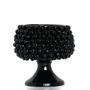 Cachepot Mezza Pigna Nero